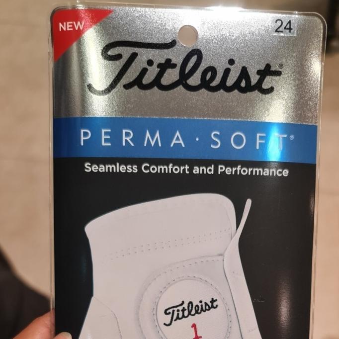 Sarung Tangan golf titleist glove golf titleist putih white