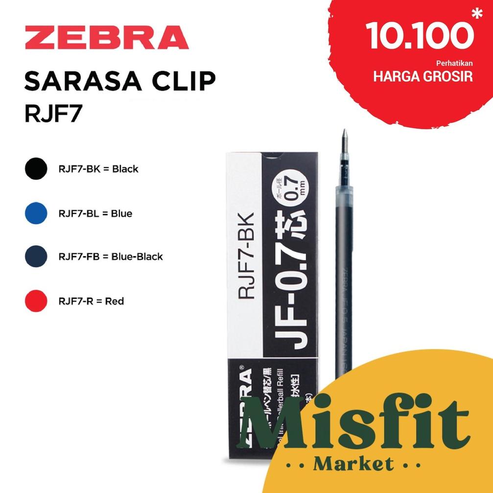 

11.11 Product HOT ZEBRA SARASA CLIP RJF7 Gel Pen 0.7 mm Refill Isi Ulang