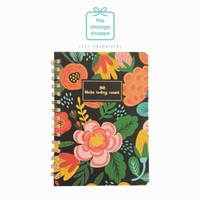 

TERLARIS Undated Planner Spring Flower Agenda Monthly Weekly Journal /BUKU TULIS SEKOLAH/BUKU TULIS