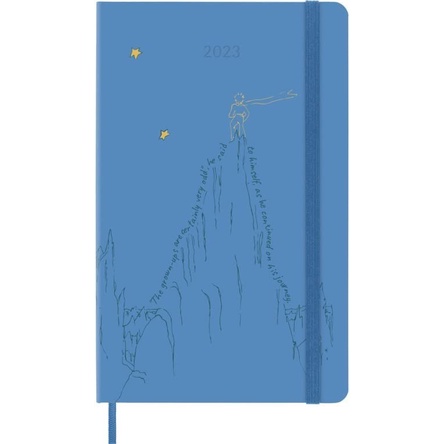 

BAYAR DITEMPAT Moleskine 2023 Limited Edition Little Prince Weekly Large Planner Book /BUKU TULIS