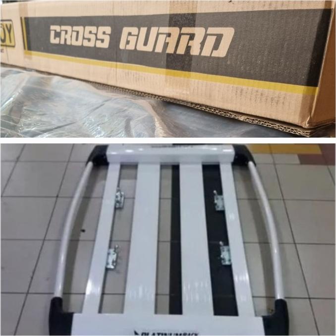 RAK BAGASI ATAS MOBIL PLATINUM + KAKI RAK KHUSUS ALL NEW FORTUNER