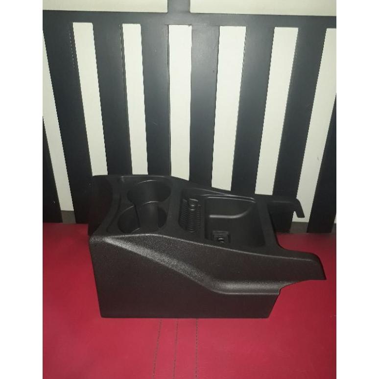 CONSOLE BOX CALYA / SIGRA LENGKAP DGN BREKET, RING, BAUT DAN MANUAL BOOK TINGGAL PASANG.