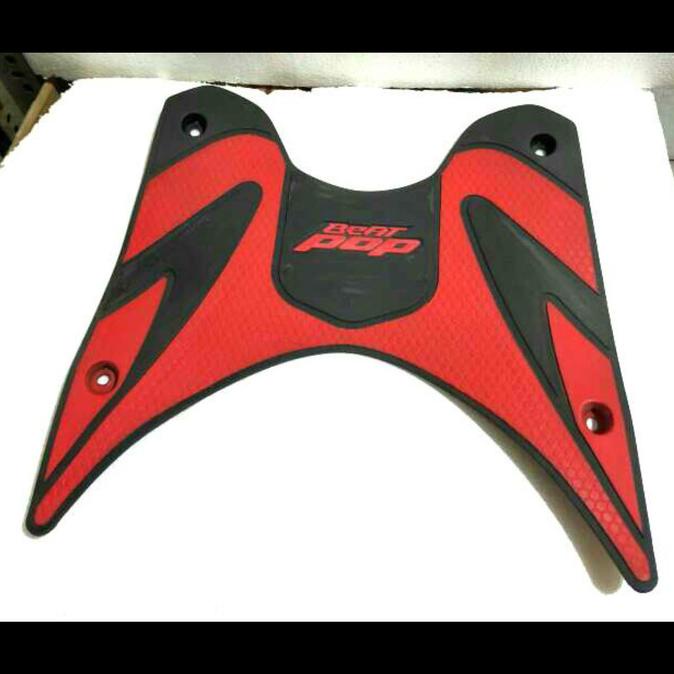 KARPET MOTOR BEAT POP ( Merah / Silver )
