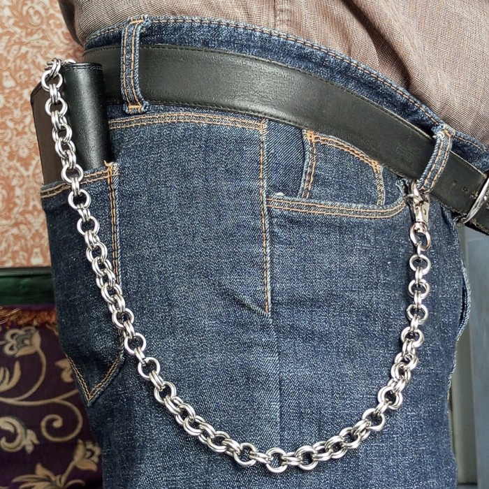 dompet RANTAI DOMPET/asesoris pria/ R68 - rantai 3(Z7Z1) dompet pria kulit dompet pria lipat dompet 