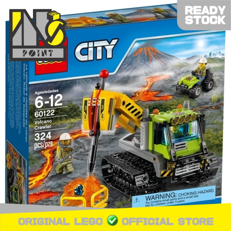 LEGO 60122 - City - Volcano Crawler