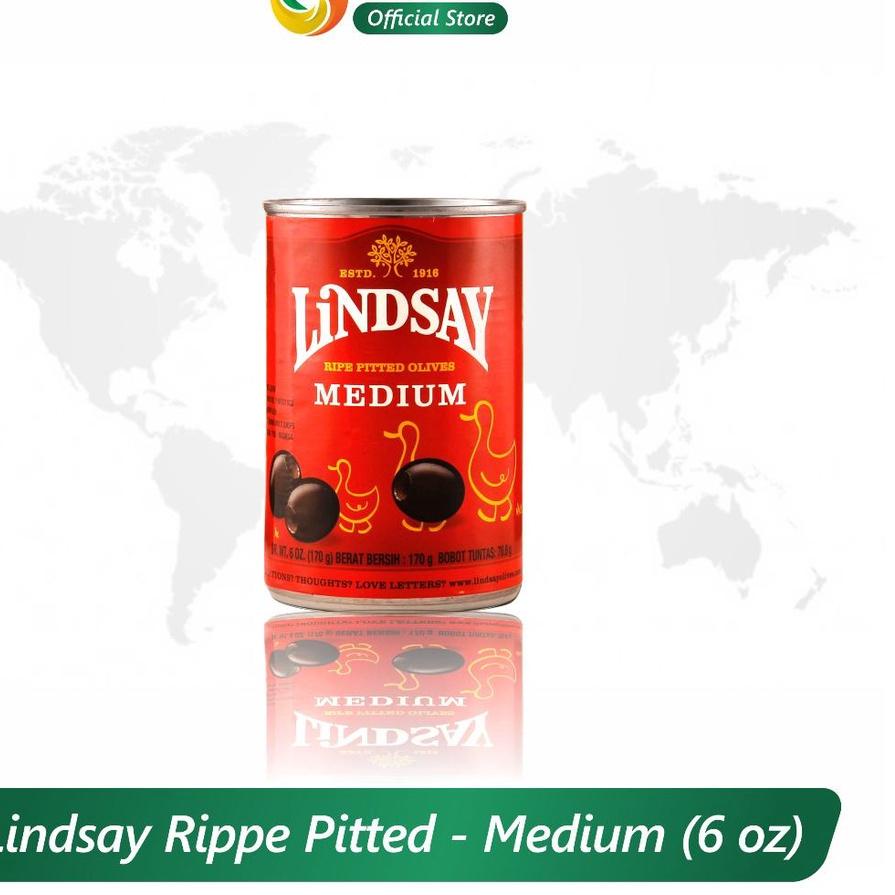 

Discount✅LINDSAY RIPE PITTED OLIVES [MEDIUM]