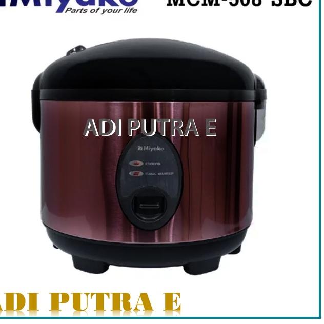Terbaru | KI3 | Miyako MCM-508 SBC Rice Cooker Penanak nasi 2 Liter 3in1 MCM-508SBC Magic Com/Magicc