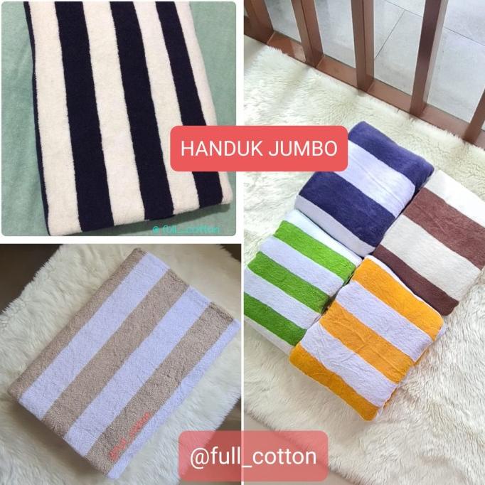 hanya disini] Handuk Hotel Putih/ Handuk Jumbo Warna/ Pool Towel/ 90x180cm B grade