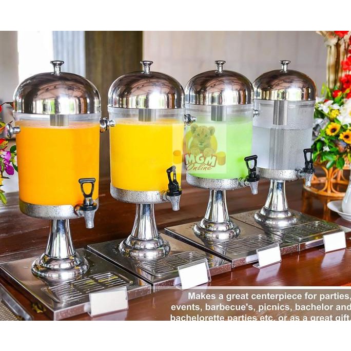 .........] Hotel Juice Dispenser 8L Stainless / dispenser tower BARU