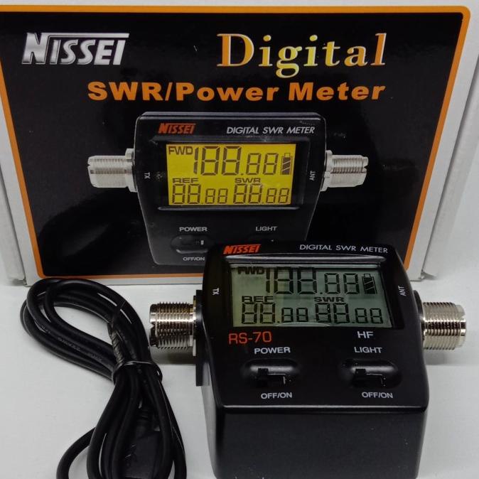 SWR / POWER METER NISSEI RS-70 ORIGINAL