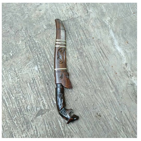 Pisau Parang Ukir Golok Alat Buru Sembelih Hewan Bendo Kebun U9E9 Sayur Bisa Cod Baja SNI Tebal High