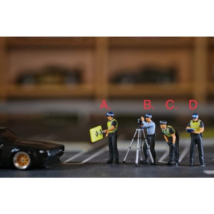 Hot Sale Diskon Bulan Ini Figure Speed Police Polisi Skala 1/64 Hotwheels Terbaru