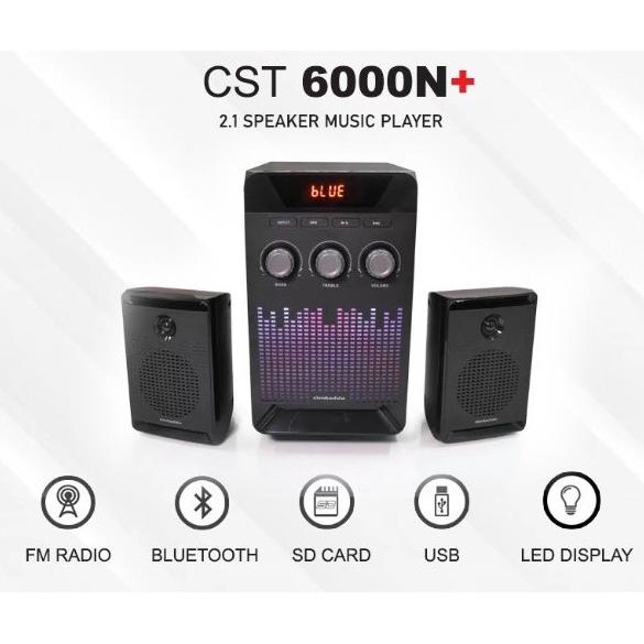 Speaker Simbadda Cst-6000N Plus Cst6000N+ Bluetooth Jejekbeli