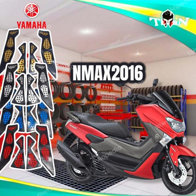 TITAN| Karpet karet NMAX 2016 nmax old alas pijak kaki motor yamaha