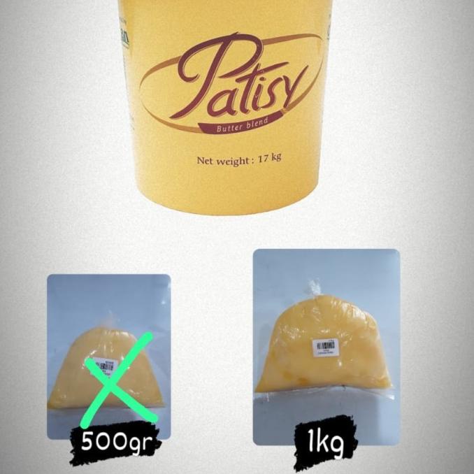 

CORMAN PATISY BUTTER ECER 1KG, COCOK U/ROTI/COOOKIES DLL ---NEW---