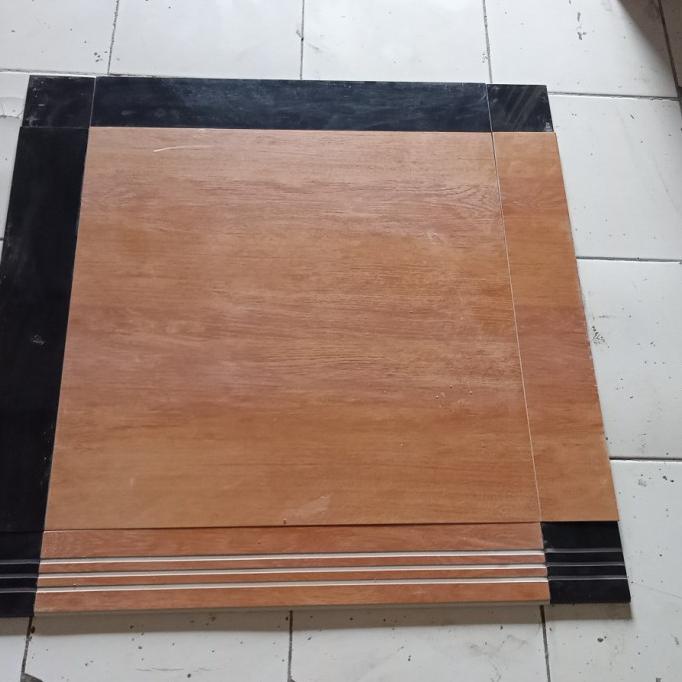 GRANIT bodres belok kanan kombinasi 80x80