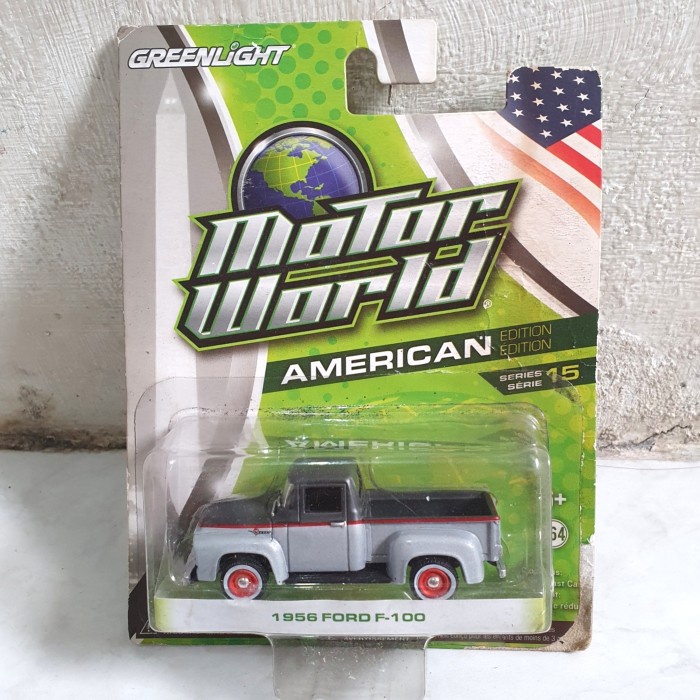 Promo!!! Greenlight 1956 Ford F100 Motor World Terbaru