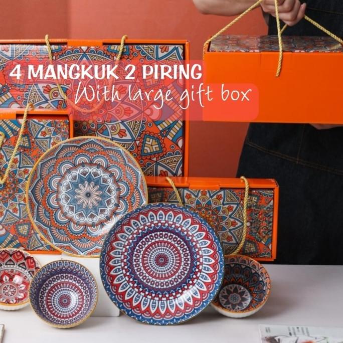 BOHEMIAN II Hampers Japanase Bowl Set Mangkok Keramik Mangkuk Jepang