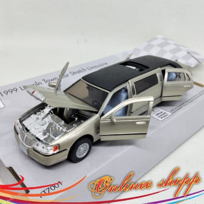Hot Sale Kinsmart 1999 Lincoln Limousine Terbaru