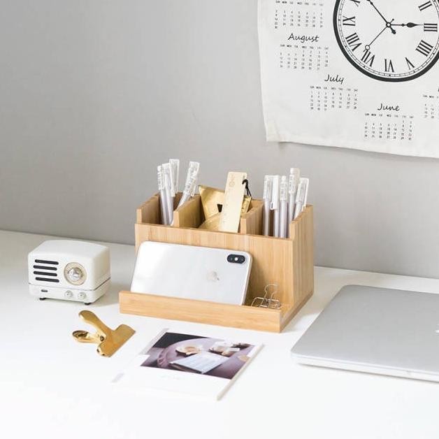 Must Have Tempat Pensil Kayu Tempat Remote Rak Kayu Rak Dinding Hiasan Dinding Terlaris