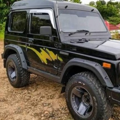 Over Fender Jimny Katana Model Kotak Samurai
