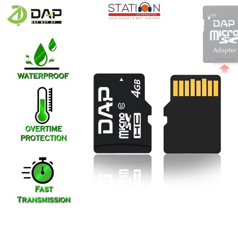 DAP Memory Card Kartu Memori HP Micro SD (4GB/8GB/16GB/32GB) Class 10