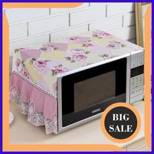 TUTUP MICROWAVE RENDA COVER MICROWAVE OVEN TAPLAK SARUNG MICROWAVE Z8