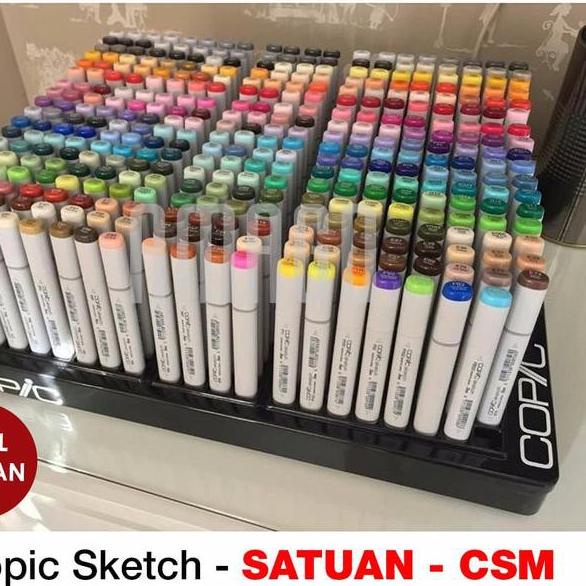 

COPIC SKETCH MARKER - CSM - SATUAN .