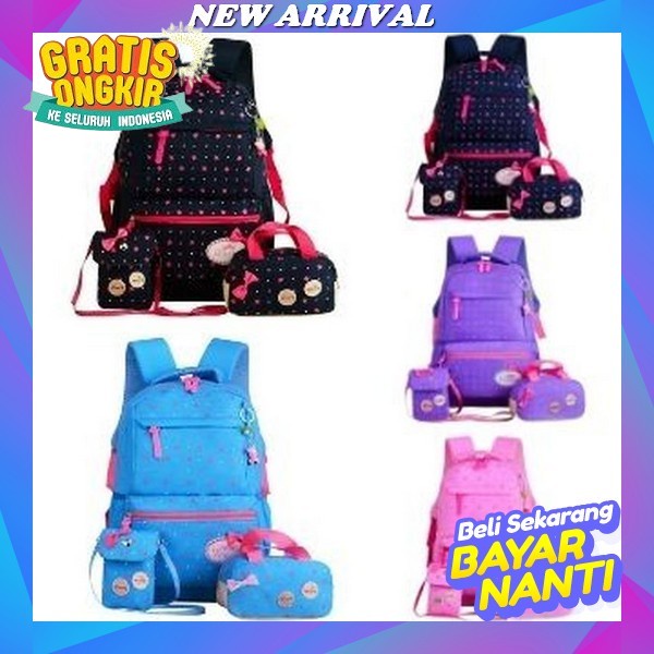 Ransel Mini Baru Sera Wanita Versi Korea Dari Tas Wanita Utusan Sederhana Semua Pertandingan Rantai 