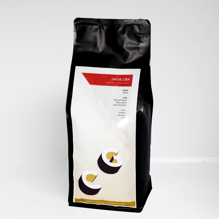 

TERMURAH Common Grounds Single Origin Espresso Arabica Coffee : Ijen /KOPI EUBE/KOPI KAPAL