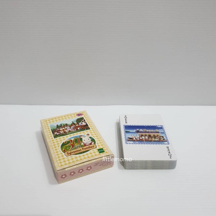 Flash Sale Rare Item Sylvanian Families 30Th Anniversary Playing Card Terlaris