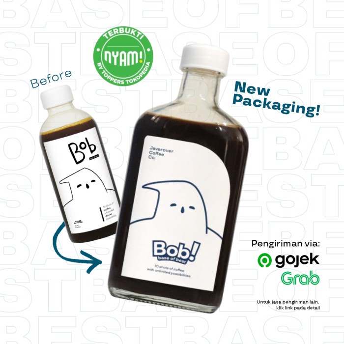 

Sale BOB - Base Of Best: Konsentrat Kopi, 10 shot Espresso! GRAB/GOJEK only /KOPI EUBE/KOPI KAPAL
