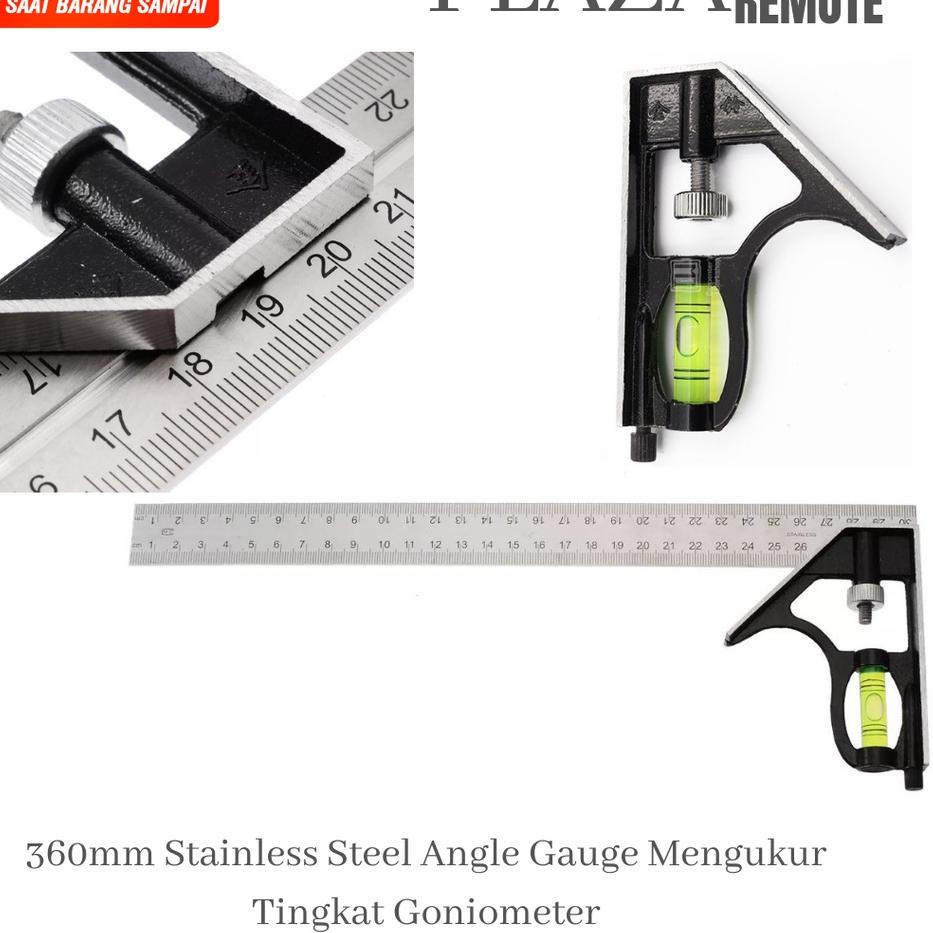 

Spesial Murah PENGGARIS SIKU L TUKANG MISTAR WATERPASS KOMBINASI 300 MM M90