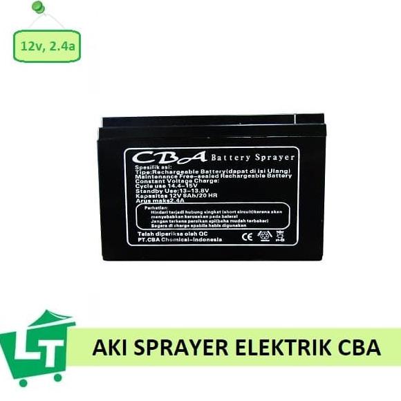 Aki Baterai Sprayer Elektrik Cba Non Cod