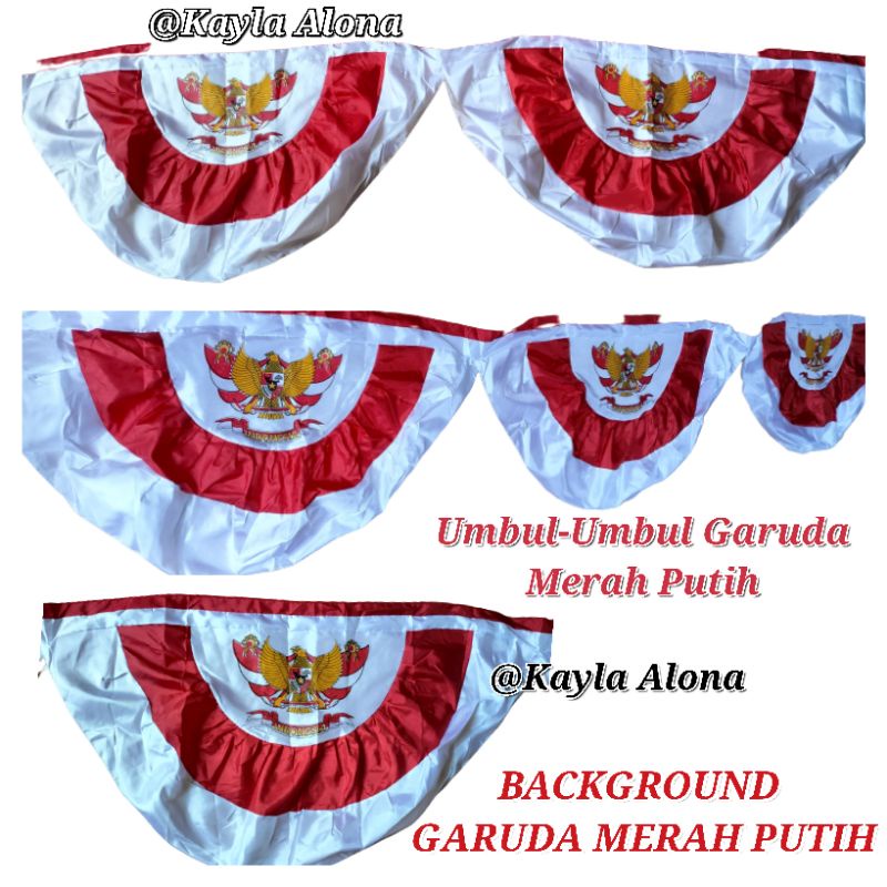 UMBUL UMBUL BACKGROUND GARUDA MERAH PUTIH