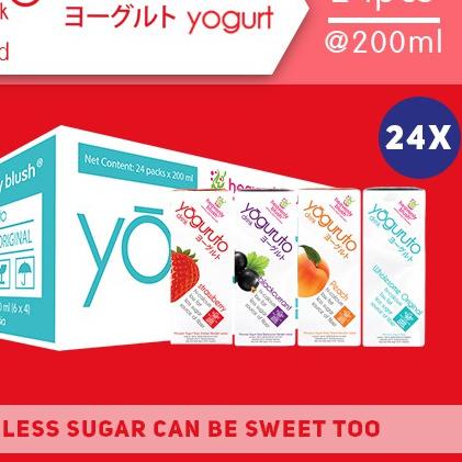 

Terbaru | FG2 | Yogurt Heavenly Blush Yoguruto All Variant [24 Pcs x 180ml]