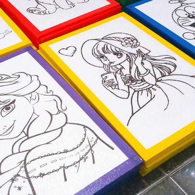 

COD | KF7 | GAMBAR LUKIS STEROFOAM Ukuran 33 x 50 x 1 cm