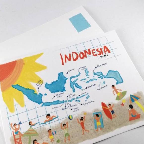

Promo | TD4 | Postcard/ Kartupos Pantai Indonesia