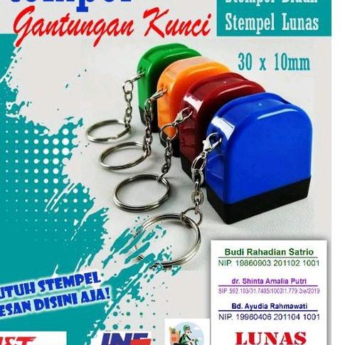 

Diskon | TD4 | stempel nama/stempel dokter/