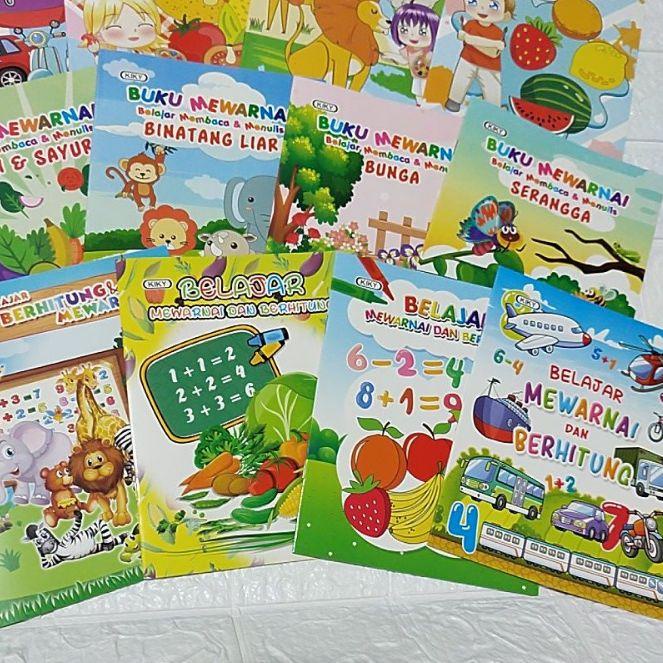 

Diskon | HJ6 | KIKY BUKU LATIHAN MEWARNAI KECIL
