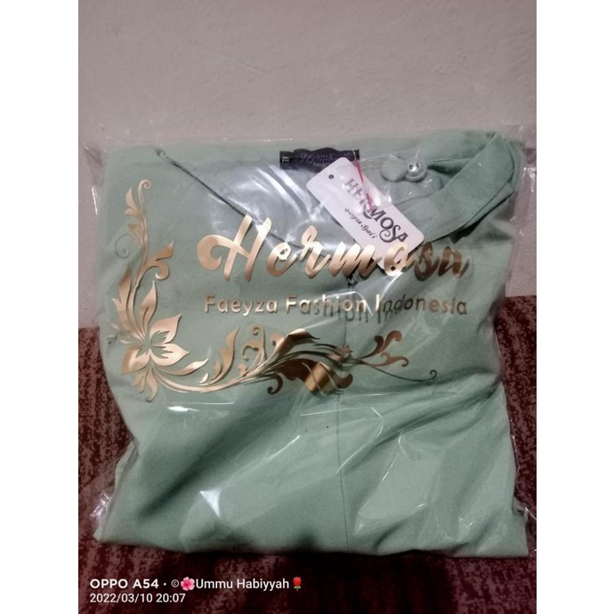 GAMIS OPNESEL POLOS/GAMIS MINT/GAMIS HIJAU MUDA/GAMIS HIJAU SOFT/GAMIS