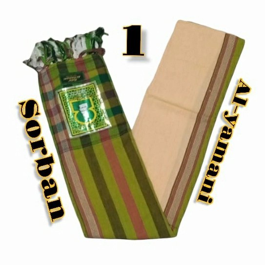 Sorban busana muslim rida selendang sorban al yamani(Y9P8) ORIGINAL Sorban Panjang IMPORT PREMIUM So