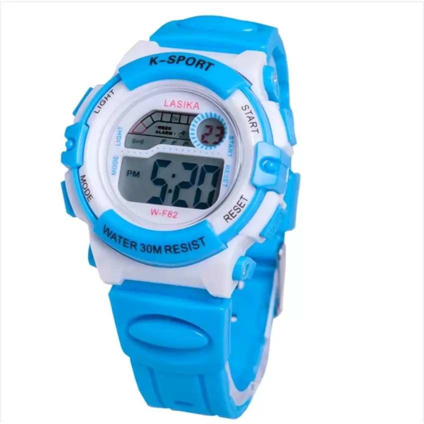 Jam tangan anak Lasika G782 - Jam Tangan Sport Anak & Remaja Murah - Anti Air- Digital Mode - Tali K