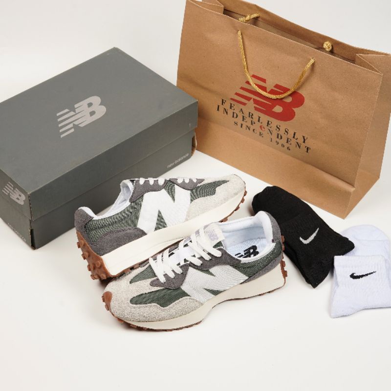 NB New balance 327 WS327COB  Oak Leaf Green Original BNIB mubarak