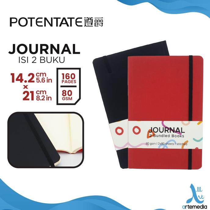 

Buku Sketsa Potentate Travel Journal 14,2x21cm Stitch Bound Sketchbook