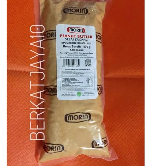 

GROSIR Morin Peanut Butter Creamy kemasan asli 800gr Selai Kacang 