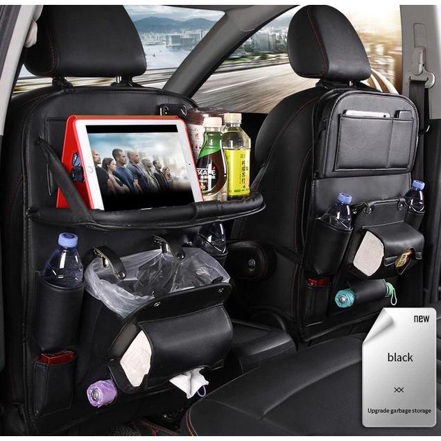 Toyota Avanza Veloz Car Back Seat Tmpt Sampah Mobil Organizer Leather