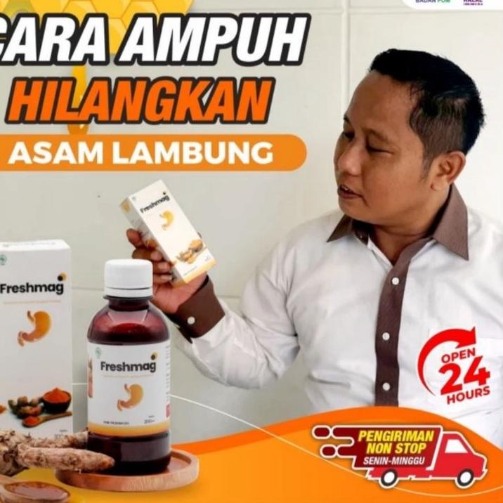 

Terbaik FRESHMAG Madu untuk atasi ASAM LAMBUNG & GERD 