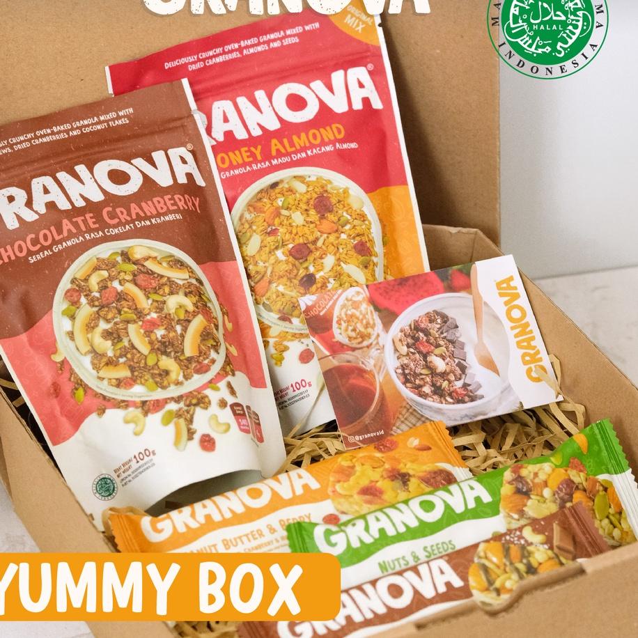 

COD Yummy Box - Granova Gift Box / Snack Box / Kado Ulang Tahun / Kado Wisuda buruan