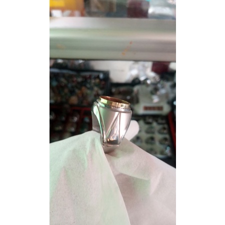 emban ikat ring monel super doff handmade
